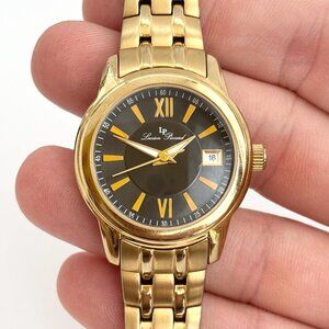 Lucien Piccard Breithorn 113000773 3ATM Vintage Men's Wristwatch - 26mm - WORKS!